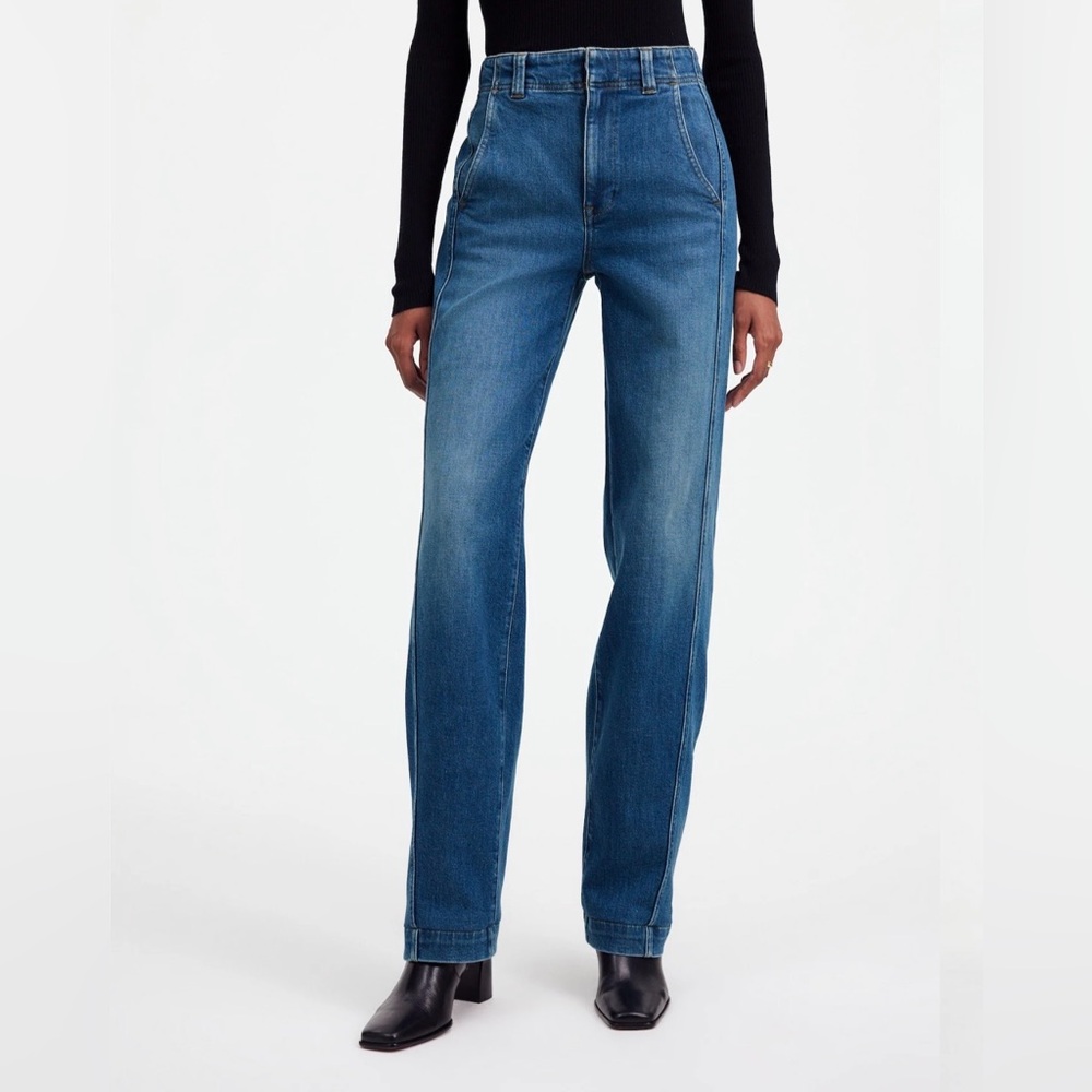 Madewell Tapered Denim Trousers Jeans